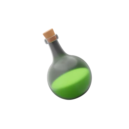 Botella de poción  3D Icon