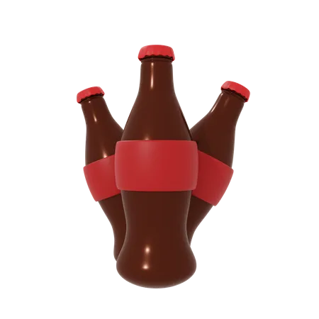 Botella de soda  3D Icon