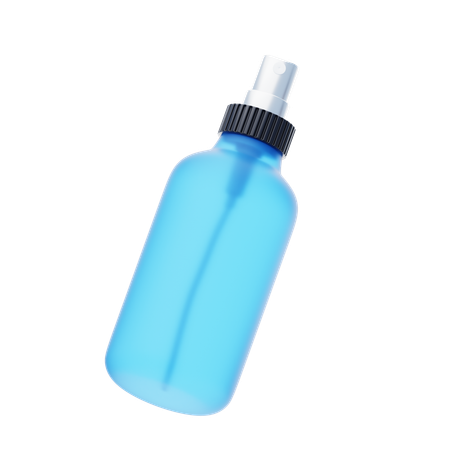 Botella de spray ombre  3D Icon