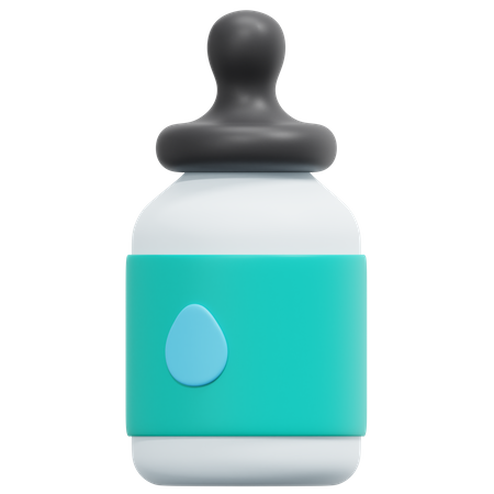 Botella de suero  3D Icon