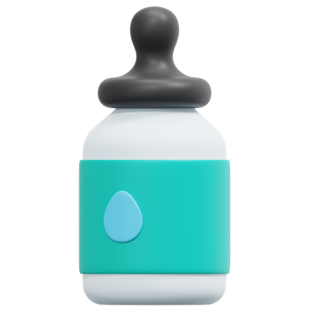 Botella de suero  3D Icon