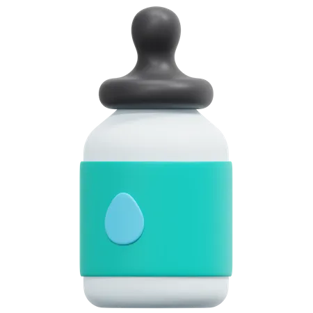Botella de suero  3D Icon