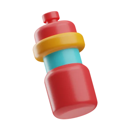 Botella deportiva  3D Icon