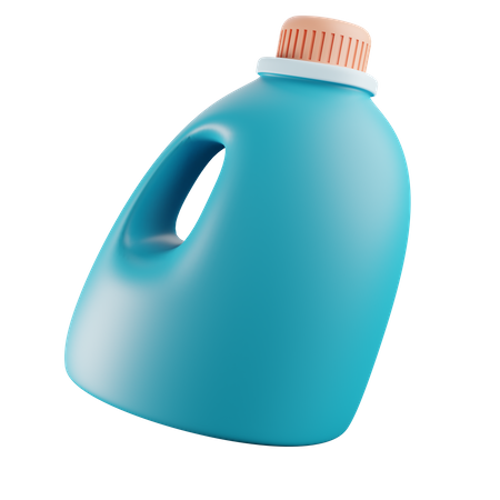 Botella de detergente  3D Illustration