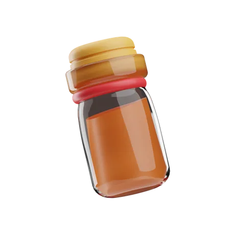 Botella de elixir  3D Icon