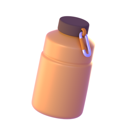 Botella para beber  3D Icon