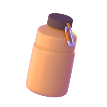 Botella para beber  3D Icon