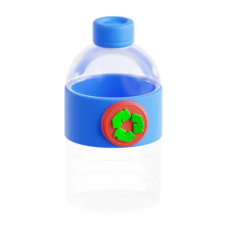 Reciclar botella  3D Icon