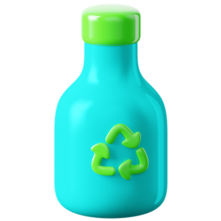 Botella reutilizable  3D Icon