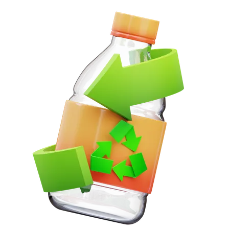 Botella reutilizable  3D Icon