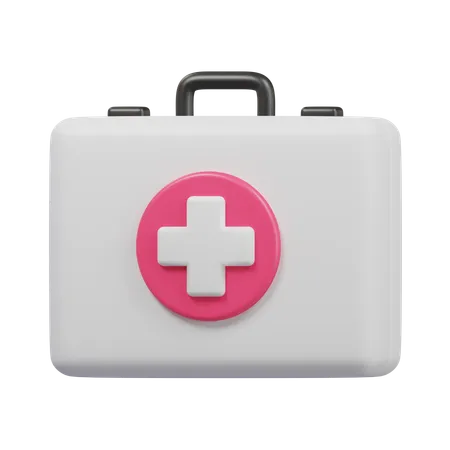 Botiquín médico  3D Icon