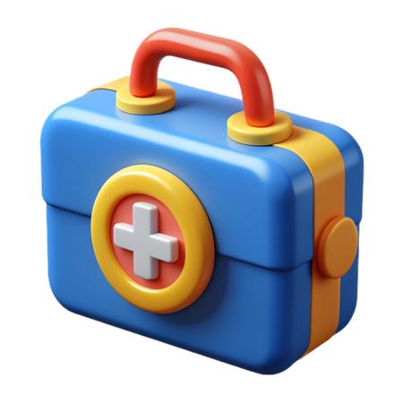 Botiquín médico  3D Icon