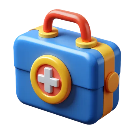 Botiquín médico  3D Icon