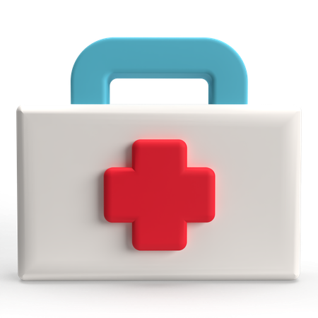 Botiquín médico  3D Icon