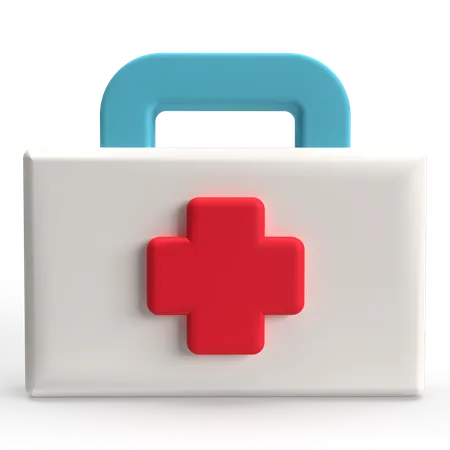 Botiquín médico  3D Icon