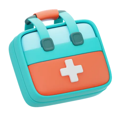 Botiquín médico  3D Icon