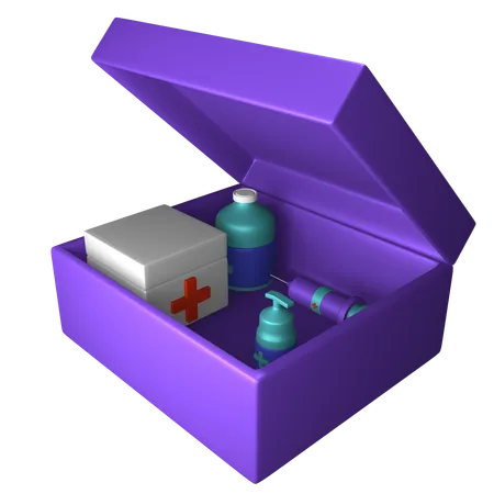 Botiquín médico  3D Icon