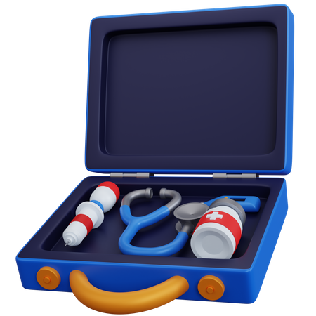 Botiquín médico  3D Icon