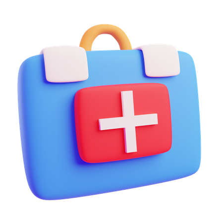 Botiquín médico  3D Icon