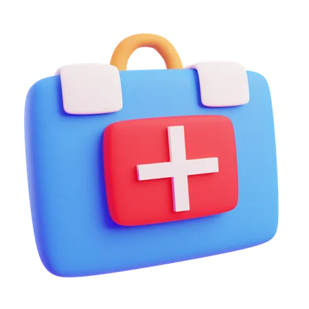 Botiquín médico  3D Icon