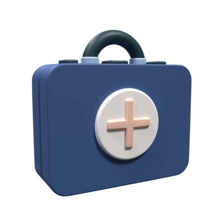 Botiquín médico  3D Icon