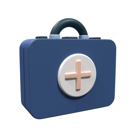 Botiquín médico  3D Icon