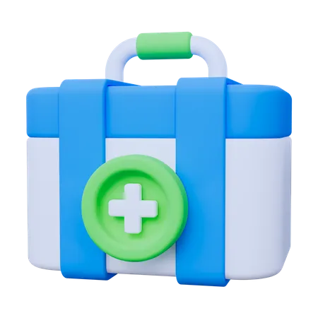 Botiquín médico  3D Icon