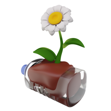 Botle Pot  3D Icon