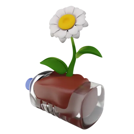 Botle Pot  3D Icon