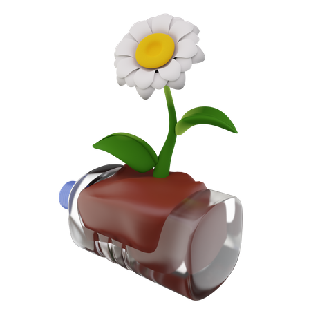 Botle Pot 3D Icon