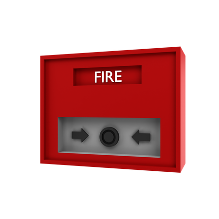 Botón de disparo de emergencia  3D Icon
