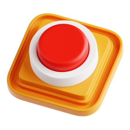 Botón de grabación  3D Icon