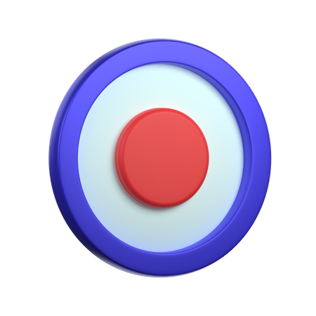 Botón de grabación  3D Icon