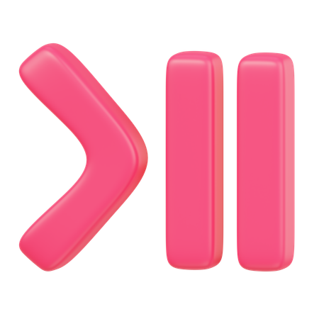 Botón de play  3D Icon