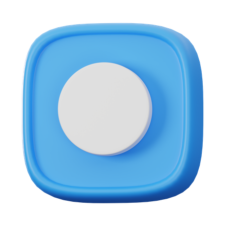 Botón de grabación  3D Icon