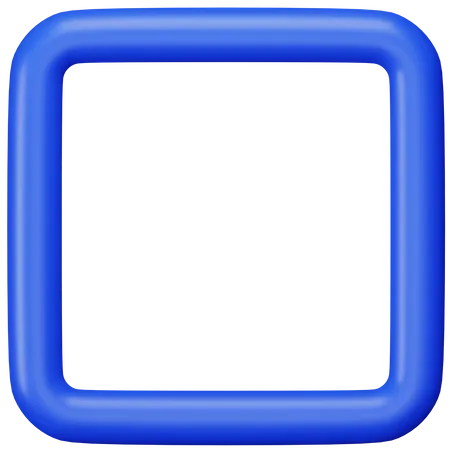 Botón de parada  3D Icon