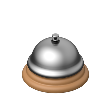 Campana de botones  3D Icon