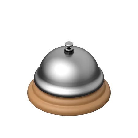 Campana de botones  3D Icon