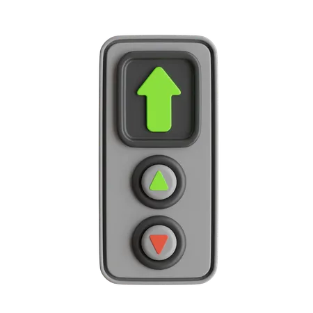 Botones del ascensor  3D Icon