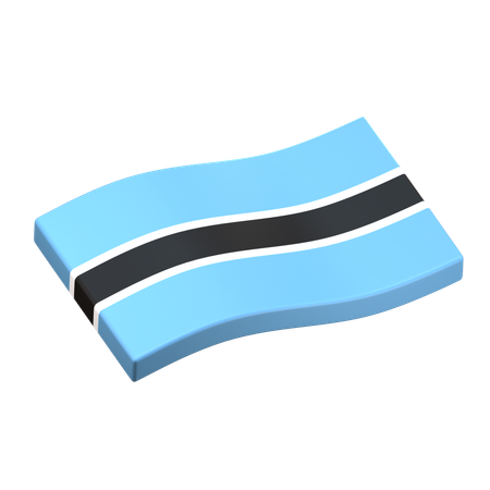 Botsuana  3D Icon