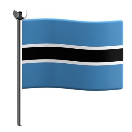 Botswana  3D Icon