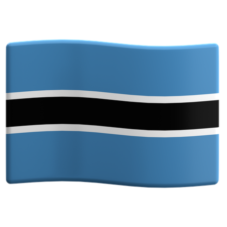 Botswana  3D Icon