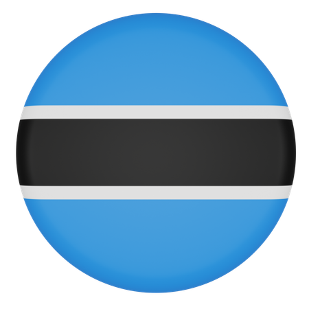 Botswana  3D Icon