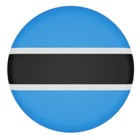 Botswana  3D Icon