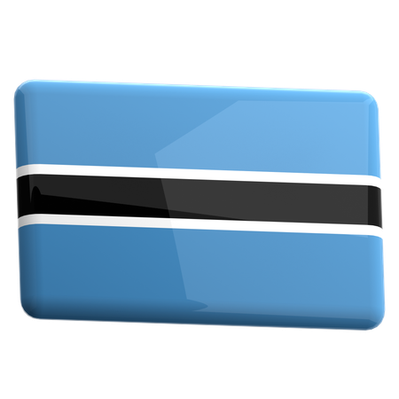 Botswana  3D Icon