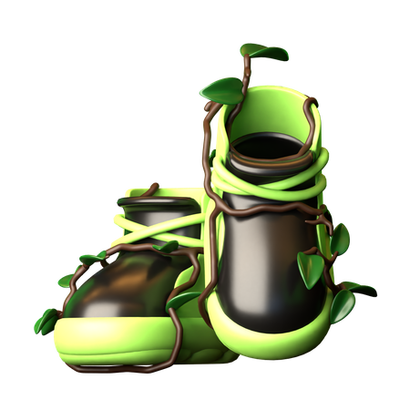 Botte de camping  3D Icon