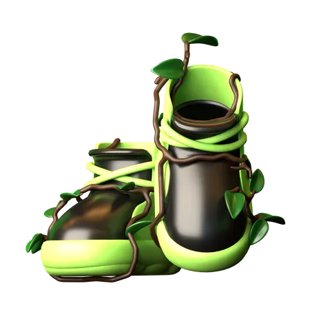 Botte de camping  3D Icon