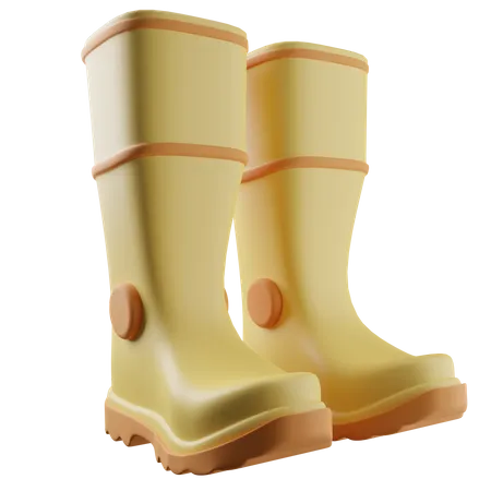 Botte de jardinage  3D Icon