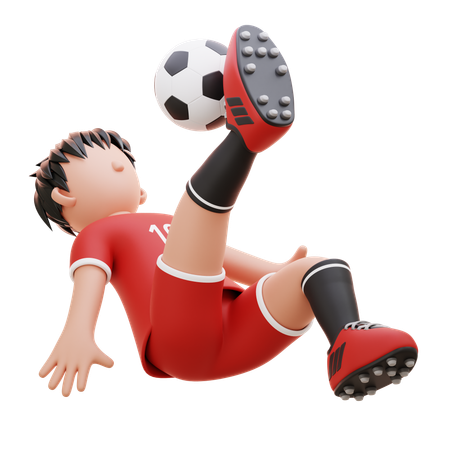 Botter le ballon  3D Icon