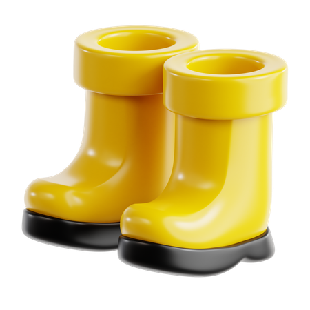 Bottes  3D Icon